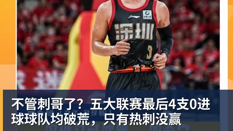 不管刺哥了？五大联赛最后4支0进球球队均破荒，只有热刺没赢